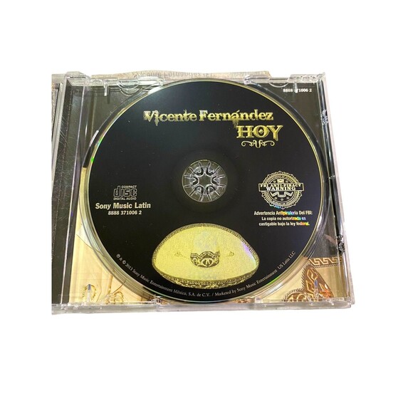 VICENTE FERNANDEZ - HOY - (Music CD, 2013) - Sony Music Musica - 13 Tracks - Picture 5 of 8